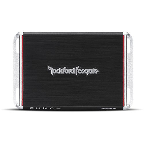 Rockford Fosgate Punch PBR400X4D Compact Chassis 400-Watt Full-Range 4-Channel Amplifier Rockford Fosgate Punch PBR400X4D Compact Chassis 400-Watt Full-Range 4-Channel Amplifier